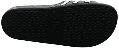 adidas Adilette Aqua Slides Black/White/Black Men's 9, Women's 10 Medium