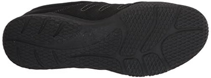 Easy Spirit Women's Bestrong2 Sneaker, Black Mesh, 9 Wide