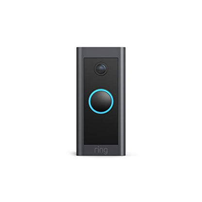 Ring Video Doorbell Wired – Convenient features in a compact design, pair with Ring Chime to hear audio alerts in your home (existing doorbell wiring required)