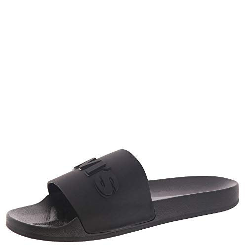Levi's Mens 3D Slide Slip On Sandal Shoe, Black, 9 M