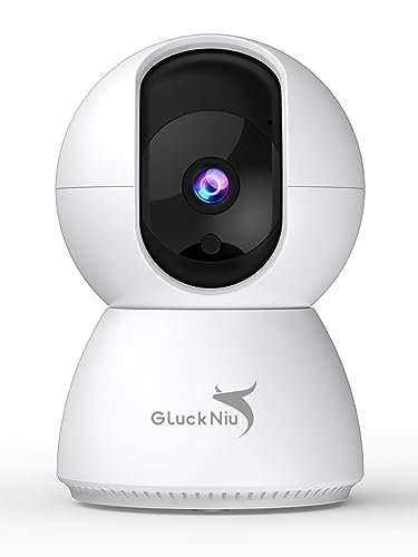 Smart Baby monitor with camera and 2-Way Audio, 2K 4MP QHD Indoor Camera with Night Vision, Home Security Camera Dog Pet Monitor with App, Motion Sensor Detection WiFi Alexa Camera Smartphone