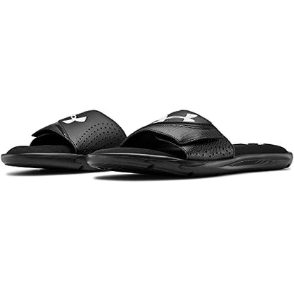 Under Armour Men's Ignite VI Slide Sandal, Black (003)/Black, 9