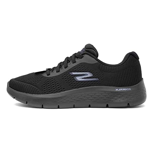Skechers Men's Go Walk Flex-Remark Sneaker, Black/Black, 10.5