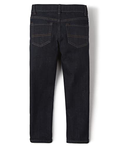 The Children's Place boys Stretch Straight Leg Jeans, Dk Rinse Wash, 5 slim