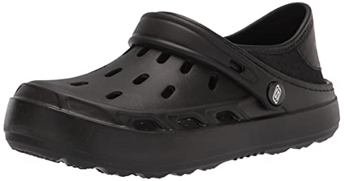 Skechers Boy's Foamies Swifters Ii Clog, Black/Black, 11 Little Kid