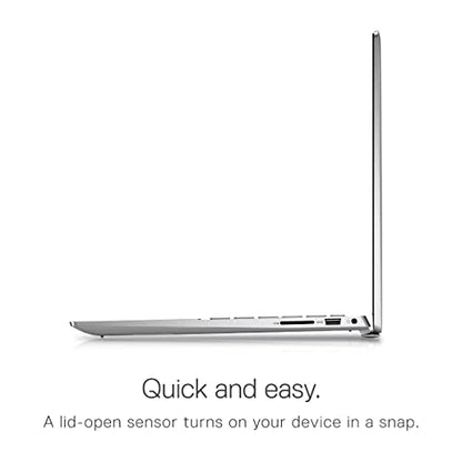 Dell Inspiron 14 5420 Notebook - 14.0-inch 16:10 2.2K (2240x1400) Non-Touch Display, Intel Core i5-1235U, 8GB DDR4 RAM, 512GB SSD, Intel UHD Graphics, Intel Wi-Fi 6E, Windows 11 Home - Platinum Silver