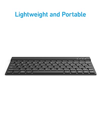 Anker Bluetooth Keyboard, for Phones, Tablets, Computers, and Laptops