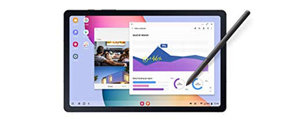 SAMSUNG Galaxy Tab S6 Lite 10.4" 128GB Android Tablet, S Pen Included, Slim Metal Design, AKG Dual Speakers, Long Lasting Battery, US Version, 2020, Chiffon Rose