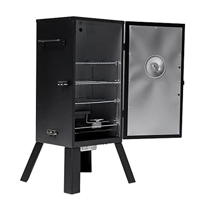 Masterbuilt MB20070210 Analog Electric Smoker with 3 Smoking Racks, 30 inch, Black
