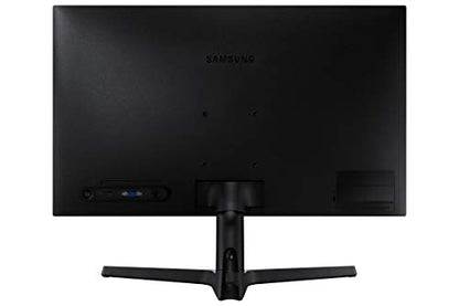 SAMSUNG 24" SR35 Series FHD 1080p Computer Monitor, 75Hz, IPS Panel, HDMI, VGA (D-Sub), VESA Compatible, 3-Sided Border-Less LS24R356FZNXZA, Black