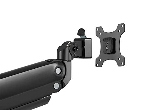 Monoprice Heavy-Duty Single-Monitor Full-Motion Adjustable Gas-Spring Desk Mount for 32/49 Inch Monitors - Workstream Collection