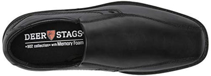 Deer Stags mens Noble Loafer , Black , 9