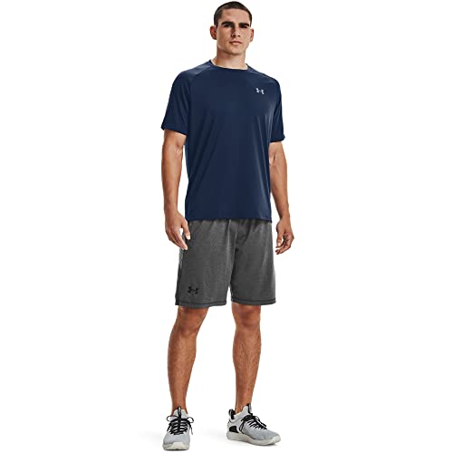 Under Armour Men's Tech 2.0 Short-Sleeve T-Shirt , Academy Blue (408)/Graphite , Small