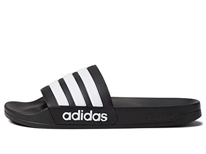 adidas Adult Adilette Shower Core Black/White/Core Black 8
