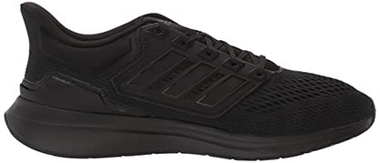 adidas Men's EQ21 Trail Running Shoe, Black/Black/Black, 9