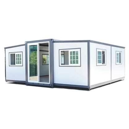 Chery Industrial Expandable Prefab House 19ft x 20ft with Cabinet,Exquisitely Designed Modern Villa Prefab House for Live,Work