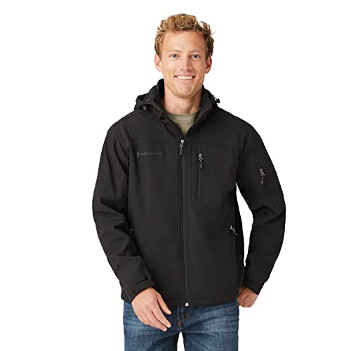 Free Country Men's Odyssey II Flex Super Softshell® Jacket Black L