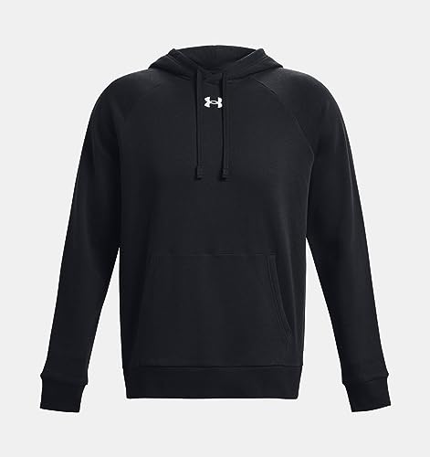 Under Armour Men's Standard Rival Fleece Hoodie, (426) Varsity Blue / / White, Medium