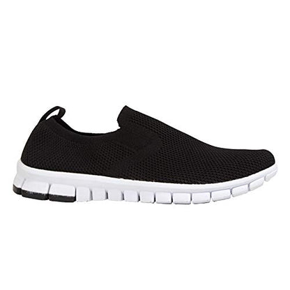 Deer Stags mens Eddy Sneaker, Black, 9 US