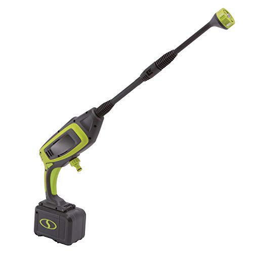 Sun Joe 24V-PP350-LTE 24-Volt IONMAX Power Cleaner Kit, W/ 2.0-Ah Battery + Charger, Water Siphon Hose, Utility Brush, and more, Portable Cleaning On-The-Go