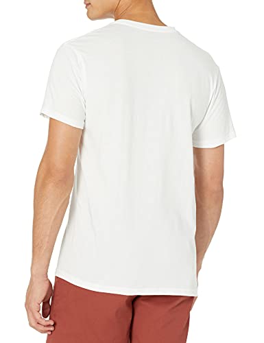 Amazon Essentials Men's V-Neck Undershirt, Pack of 6, White, Medium