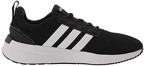 adidas Men's Racer TR21 Trail Running Shoe, Black/White/Core Black, 11