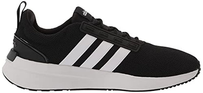 adidas Men's Racer TR21 Trail Running Shoe, Black/White/Core Black, 11