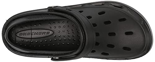 Skechers Boy's Foamies Swifters Ii Clog, Black/Black, 11 Little Kid
