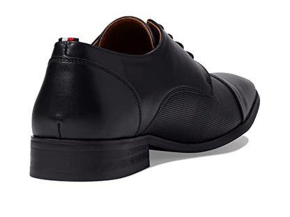Tommy Hilfiger Men's Sheldon Oxford, Black 001, 9M