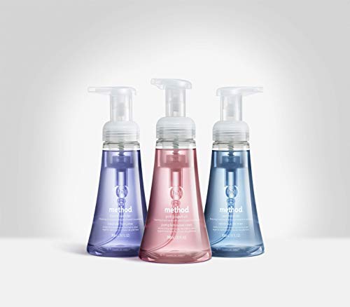 Method Foaming Hand Soap, Lemon Mint, Biodegradable Formula, 10 fl oz (Pack of 3)