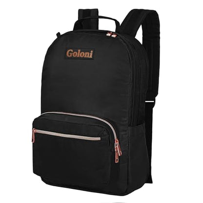 Goloni 15.6 Inch Laptop Backpack School bag for Women Girl Work Bag, Cute Womens Travel Backpack Purse, Waterproof Backpacks Nurse Stylish Travel Bags Casual Daypacks for College, Business