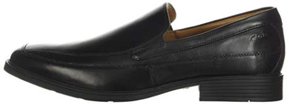 Clarks mens Tilden Free Loafer, Black Leather, 15 US