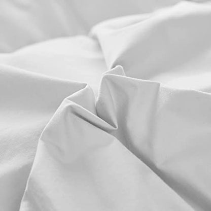 Acrafsman All Season Down Twin Comforter,Luxurious Hotel Collection Duvet Insert with Corner Tabs,Noiseless,Medium Warm,White,68x90 Inches