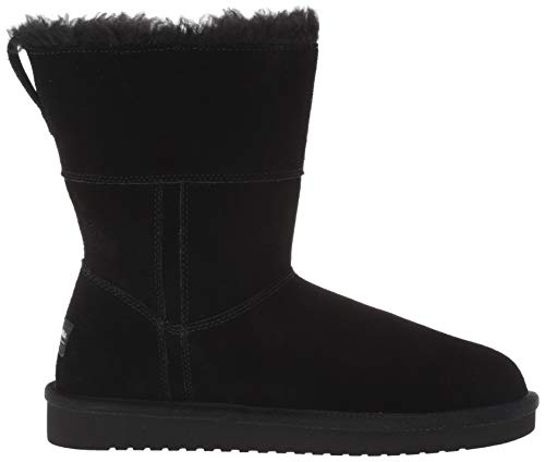 Koolaburra by UGG Women's Aribel Short Mid Calf Boot, Black, 10