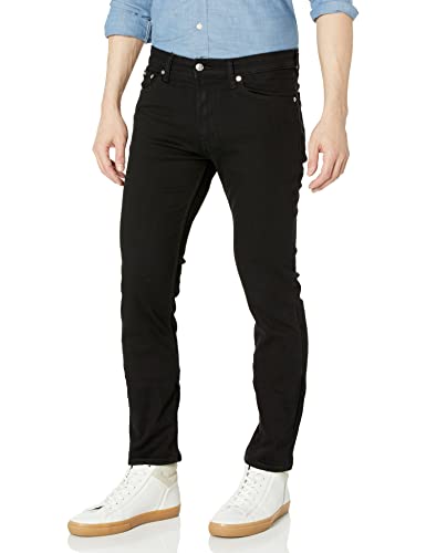 Calvin Klein Men's Slim High Stretch Jeans, Ck Classic Black, 32W x 32L