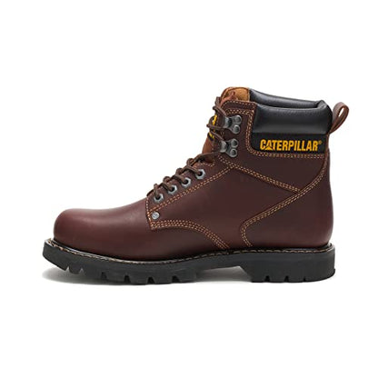 CAT Men's Second Shift Soft Toe Work Boot, Tan, 9.5