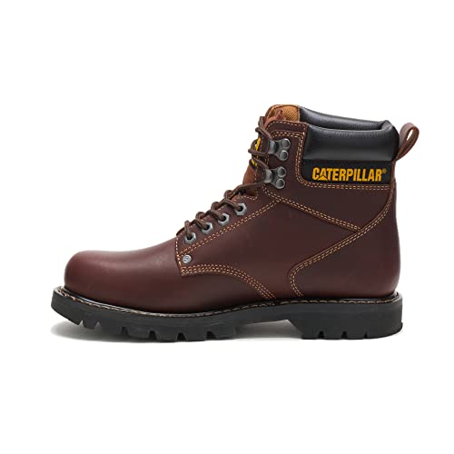 CAT Men's Second Shift Soft Toe Work Boot, Tan, 9.5