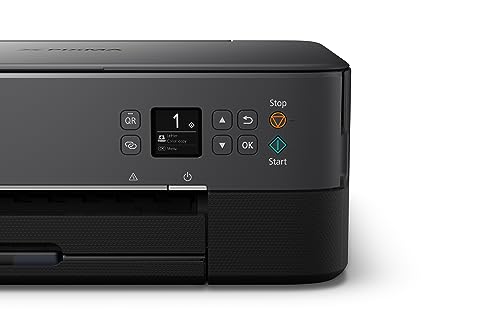 Canon PIXMA TS6420a All-in-One Wireless Inkjet Printer [Print,Copy,Scan], Black, Works with Alexa