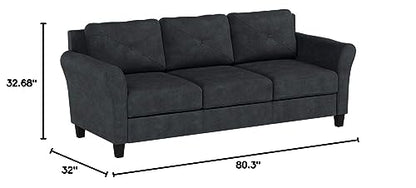 Lifestyle Solutions Harrington Sofa, Grey