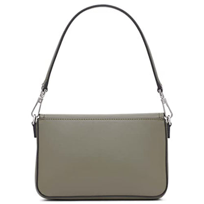 Calvin Klein Mica Organizational Flap Crossbody, Dusty Olive