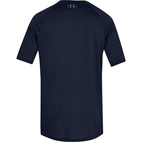Under Armour Men's Tech 2.0 Short-Sleeve T-Shirt , Academy Blue (408)/Graphite , Small