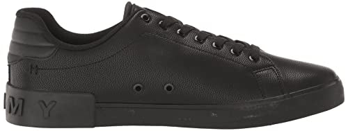 Tommy Hilfiger Men's Rezz Sneaker, Black/Black 001, 10M