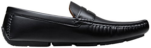 Jousen Men's Loafers Casual Slip On Penny Loafer Lightweight Driving Shoes (AMY802 Black 10)