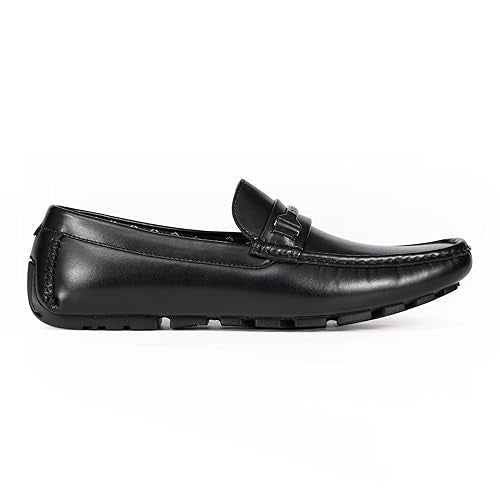 Tommy Hilfiger Men's Axin Loafer, Black 001, 10M