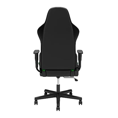 RESPAWN 110 Ergonomic Gaming Chair - Racing Style High Back PC Computer Desk Office Chair - 360 Swivel, Integrated Headrest, 135 Degree Recline with Adjustable Tilt Tension & Angle Lock - 2023 Green