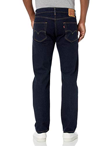 Levi's Men's 505 Regular Fit Jeans (Also Available in Big & Tall), Rinse-Stretch, 32W x 32L