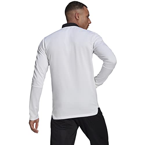 adidas Men's Tiro 21 Track Jacket, White, Small