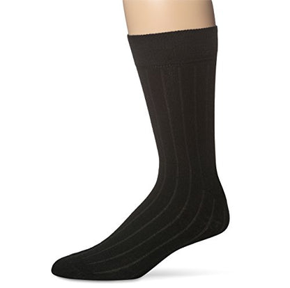 KM Legend Men's Dress Socks Classic Fine Lightweight for Formal and Casual Wear (Assorted 5 Pair Pack)