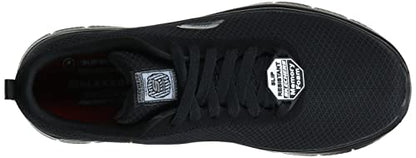 Skechers Men's Flex Advantage Bendon Work Shoe, Black, 10.5