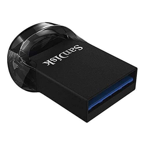 SanDisk 256GB Ultra Fit USB 3.1 Flash Drive - SDCZ430-256G-G46, Black